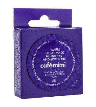 Café Mimi - Masque visage chaud - Nutrition et tonicité