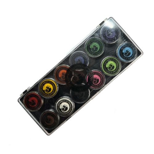 Cameleon - Palette de maquillage 12 tons aquacolor