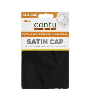 Cantu - Bonnet doublé de satin  Satin Cap - Noir
