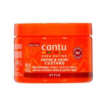 Cantu - *Shea Butter for Natural Hair* - Gel définissant les boucles Define & Shine Custard