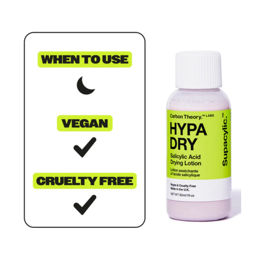 Carbon Theory - *Supacylic* - Lotion pour le visage à l'acide salicylique à 2 %