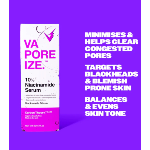 Carbon Theory - *VaPOREize* - Sérum visage avec niacinamide 10 %