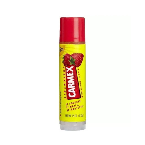 Carmex - Baume pour les lèvres hydratant stick SPF15 - Fraise