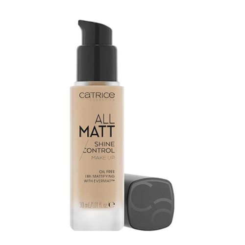 Catrice - Fond de teint All Matt Shine Control - 022N: Neutral Sand
