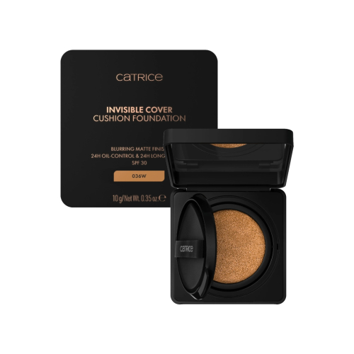 Catrice - Base de maquillage Invisible Cover Cushion Foundation - 036W