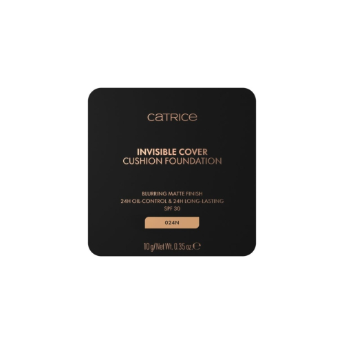Catrice - *Glass Cloud* - Base de maquillage Invisible Cover Cushion Foundation - C024N