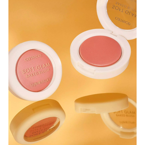 Catrice  - Fard à joues poudre Soft Glam Baked Blush - 020 : Peachy Breeze