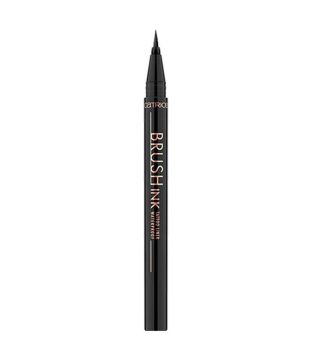 Catrice - Eyeliner liquide Brush Ink Tattoo Liner Waterproof - 010: Black waterproof