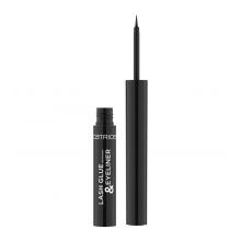 Catrice - Eyeliner Liquide & Colle Faux Cils Lash Glue & Eyeliner - 010: Strong Black