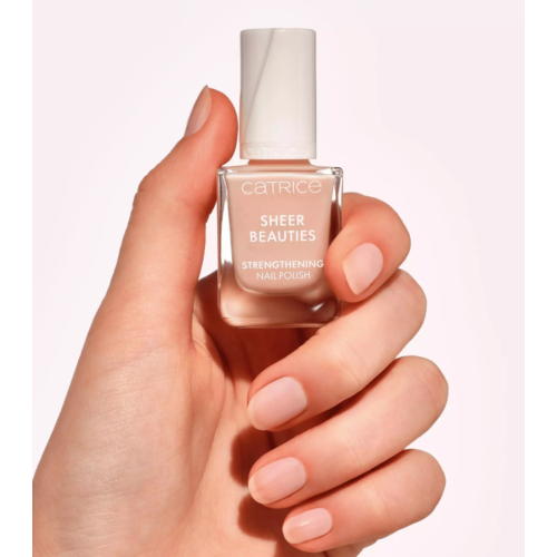 Catrice - Vernis à ongles fortifiant Sheer Beauties - 020: Roses Are Rosy