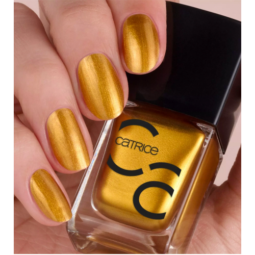 Catrice - Vernis à ongles gel ICONails - 156: Cover Me In Gold