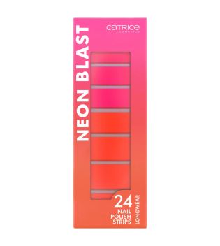 Catrice - Feuilles adhésives pour ongles Neon Blast - 020: Neon Thunder