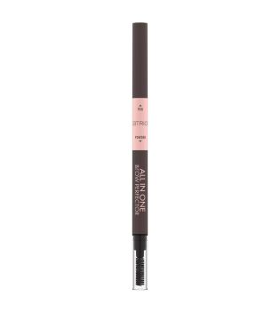 Catrice - Crayon à sourcils All In One Brow Perfector - 030: Dark Brown