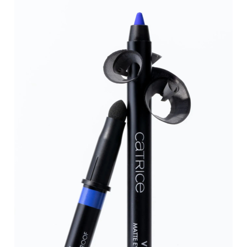 Catrice - Crayon pour les yeux Velvet Glide Matte - 050: Blue Pulse