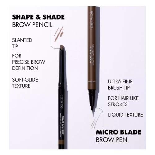 Catrice  - Crayon à sourcils waterproof Micro Blade 030:  True Brown