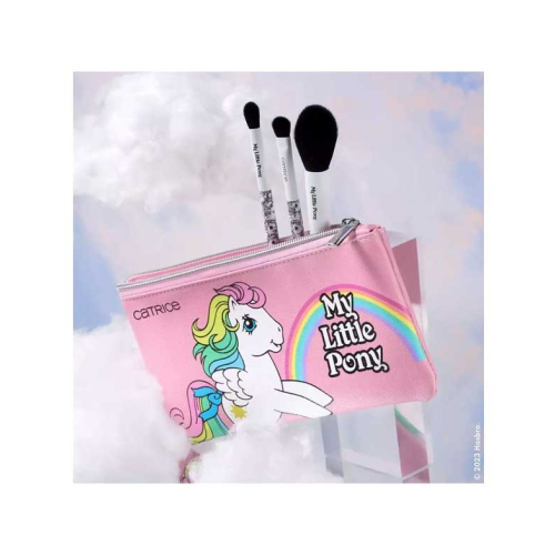 Catrice - *My Little Pony* - Ensemble de pinceaux pour le visage et trousse de maquillage