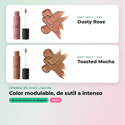 Catrice - Pack de 4 ombres liquides liquid to powder Soft Melt