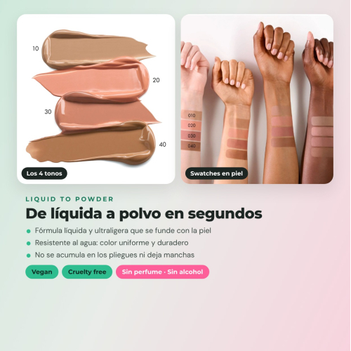 Catrice - Pack de 4 ombres liquides liquid to powder Soft Melt
