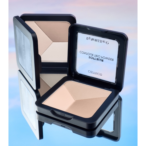 Catrice - *Glass Cloud* - Palette de contouring poudre Soft Blur - C010: Cool Harmony