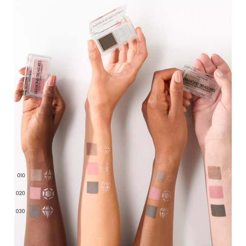 Catrice - Palette de fards à paupières crème-poudre Diamond Treasures - 020: Fairy Dust