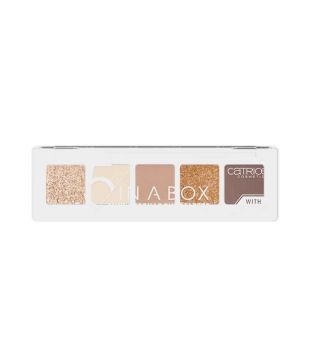 Catrice - Mini palette de fards à paupières 5 In a Box - 010: Golden Nude Look