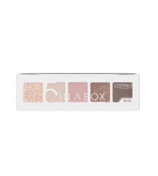 Catrice - Mini palette de fards à paupières 5 In a Box - 020: Soft Rose Look