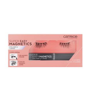 Catrice - Cils magnétiques avec Eyeliner Super Easy - 010: Magical Volume
