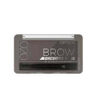 Catrice - Poudre pour les sourcils Brow Powder Waterproof - 020: Ash Brown