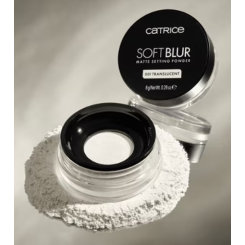 Catrice - Poudre Fixatrice Matifiante Soft Blur - 001: Translucent