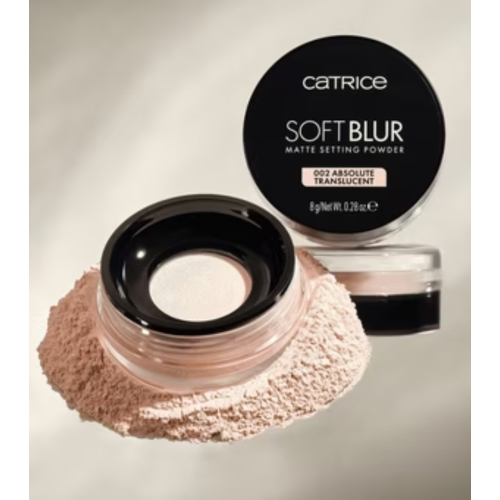 Catrice  - Poudre Fixatrice Matifiante Soft Blur - 002: Absolute Translucent