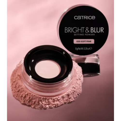 Catrice  - Poudre libre fixatrice  Bright & Blur - 020: Soft Pink