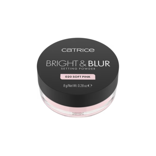 Catrice  - Poudre libre fixatrice  Bright & Blur - 020: Soft Pink
