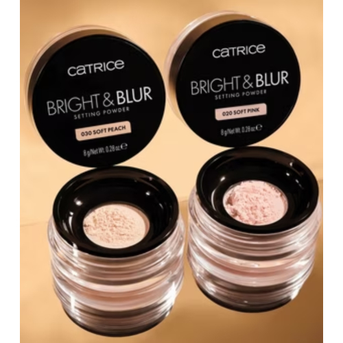 Catrice  - Poudre libre fixatrice Bright & Blur - 030: Soft Peach