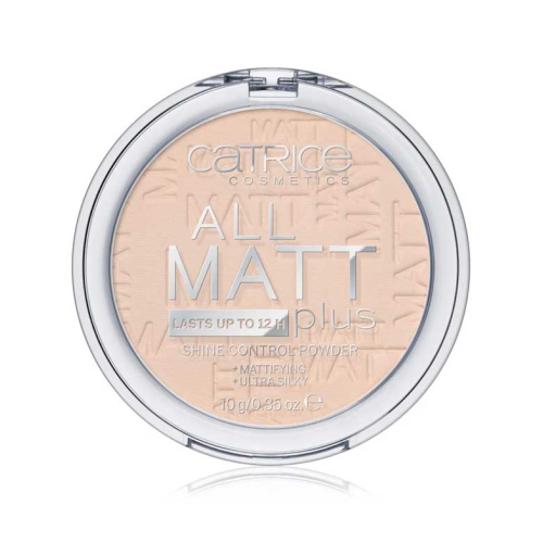 Catrice - Poudre matifiante All Matt Plus Shine Control - 010: Transparent