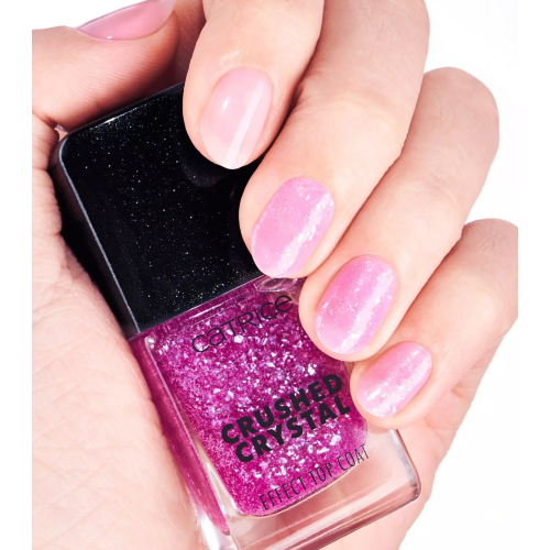 Catrice - Top Coat Effet Cristal Broyé - 010 : Amethyst Aura
