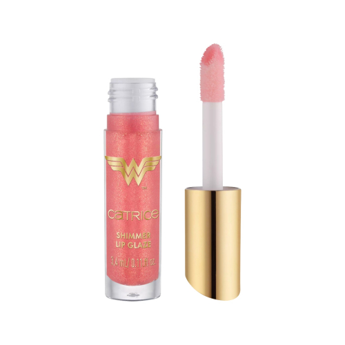 Catrice - *Wonder Woman* - Brillant à lèvres Shimmer Lip Glaze - 020: Brave And Powerful