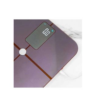 Cecotec - Pèse-personne Surface Precision 10400 Smart Healthy Vision - Grenat