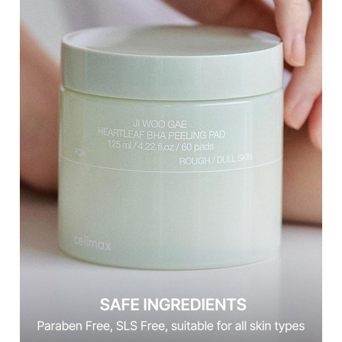 Celimax - *Ji Woo Gae* - Tampons exfoliants Heartleaf BHA