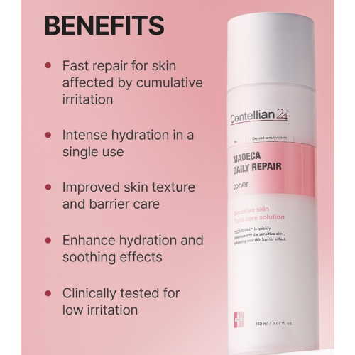 Centellian24 - *Daily Repair* - Tonique facial peau sensible Total Care Solution