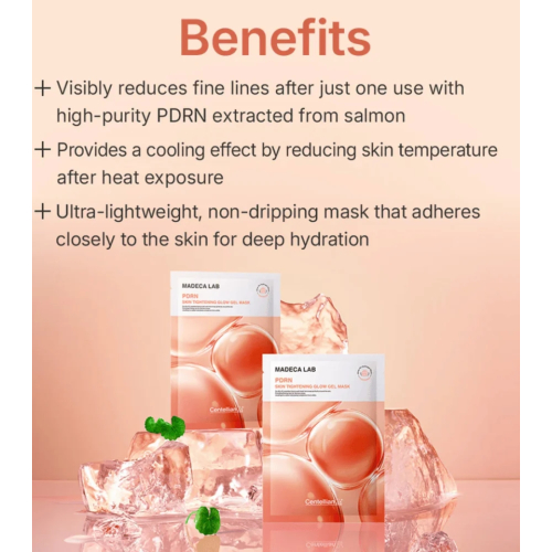 Centellian24 - Masque facial Madeca PDRN Glow Gel Mask