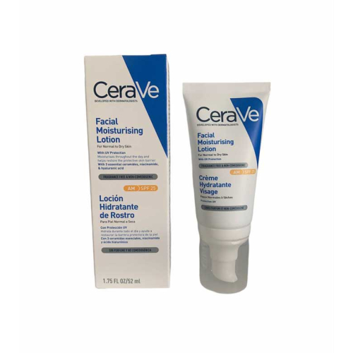 Cerave - Crème hydratante de jour SPF25 - Peau normale à sèche
