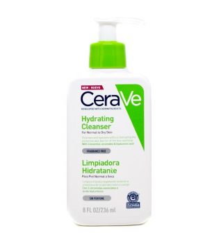 Cerave - Crème lavante hydratante pour peaux normales à sèches - 236ml