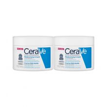 Cerave - Duplo crème hydratante pour peaux sèches ou très sèches - 2 x 340g