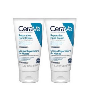 Cerave - Crème mains réparatrice Duplo