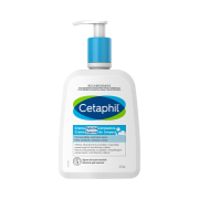 Cetaphil - Crème nettoyante moussante pour le visage pour peaux sensibles, normales à sèches - 473 ml