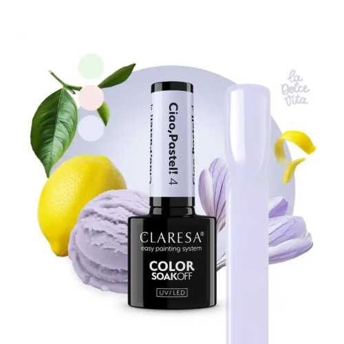 Claresa - *Ciao, Pastel!* - Vernis semi-permanent Soak off - 04