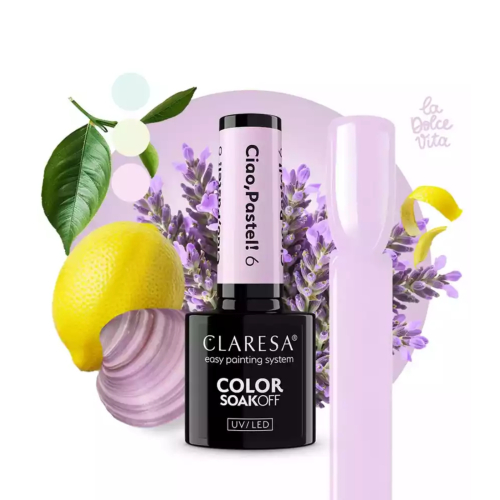 Claresa - *Ciao, Pastel!* - Vernis semi-permanent Soak off - 06