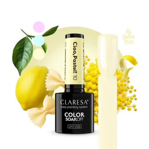 Claresa - *Ciao, Pastel!* - Vernis semi-permanent Soak off - 10