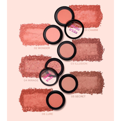 Claresa - Blush Poudre Cheeks Tricks - 04: Mirage