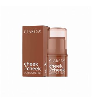 Claresa - Stick contour Cheek 2Cheek - 02: Milk Choco